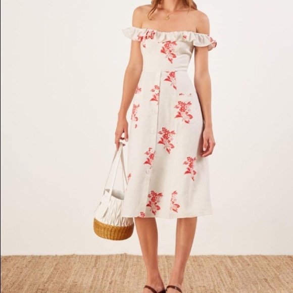 Reformation Dresses & Skirts - Reformation Hattie Dress in Carmella, Size 8